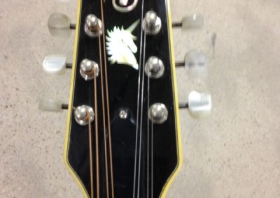 Unicorn Mandolin No. 111 Peghead
