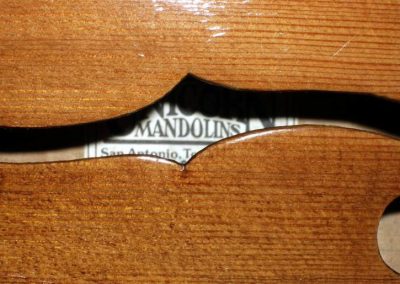 Unicorn Mandolin No. 106 Label