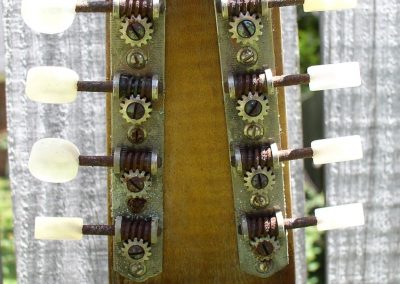 Unicorn Mandolin No. 42 Peghead Back