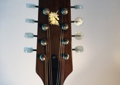 No 53 Headstock of Unicorn Mandolin